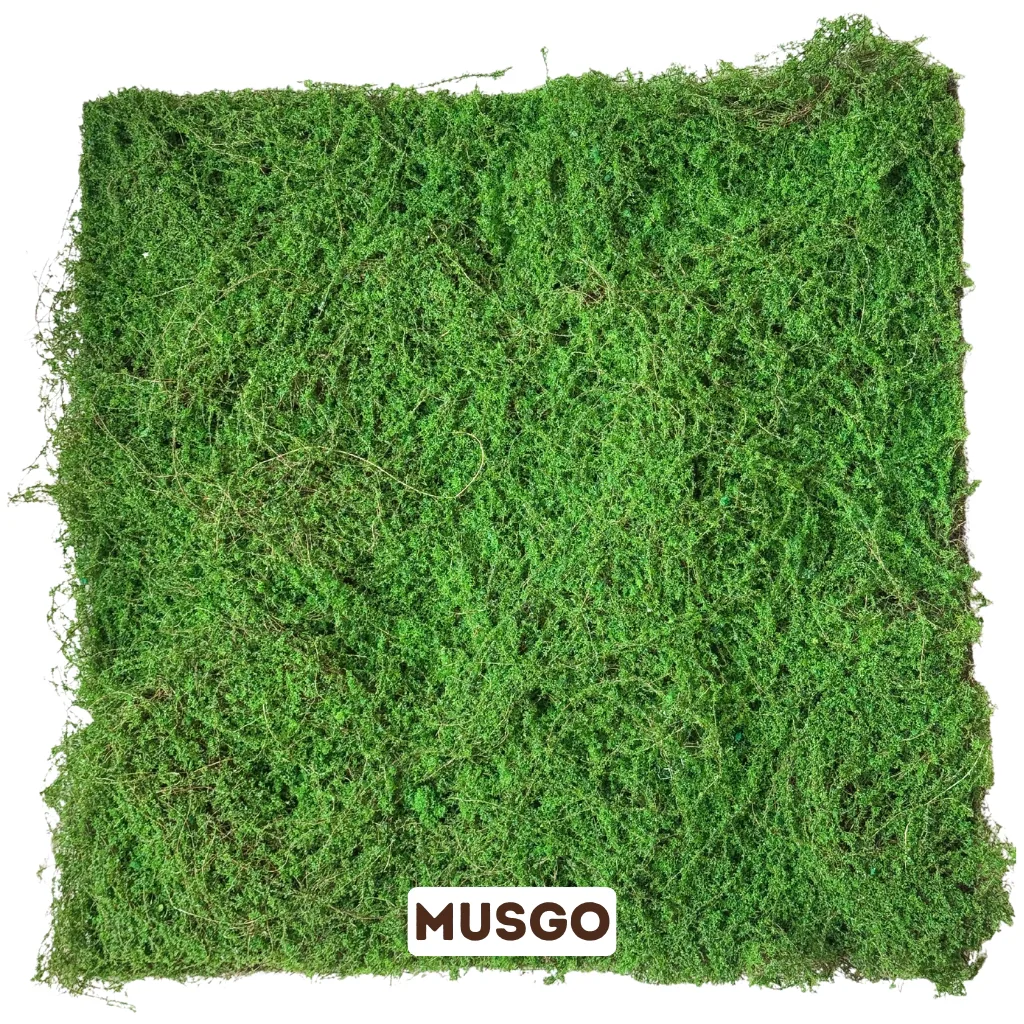 Jardim Artificial Musgo Placa 50x50cm - Fábio Junior Decor