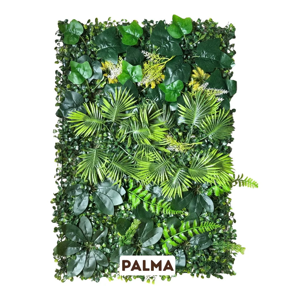 Jardim Artificial Palma Placa 40x60cm - Fábio Junior Decor