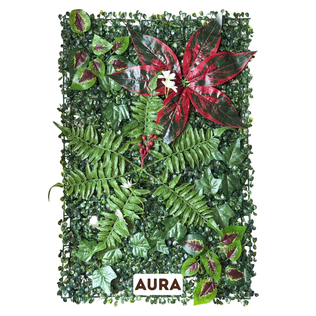 Jardim Artificial Aura Placa 40x60cm