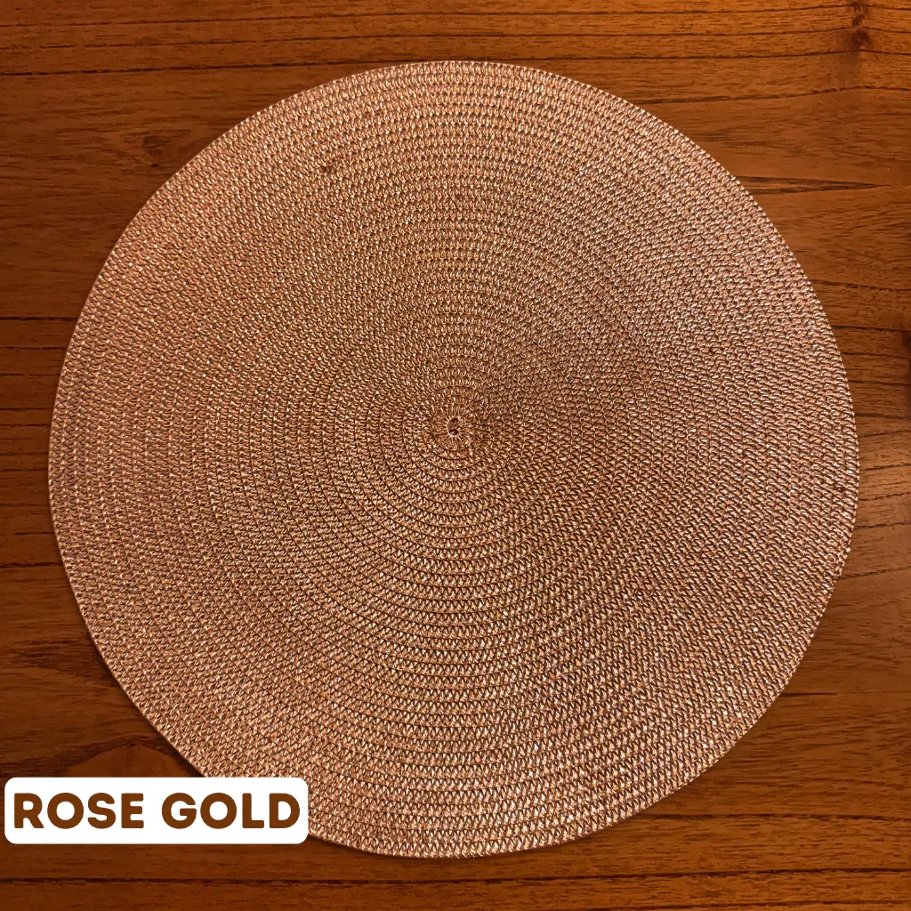 Jogo Americano Rosé Gold