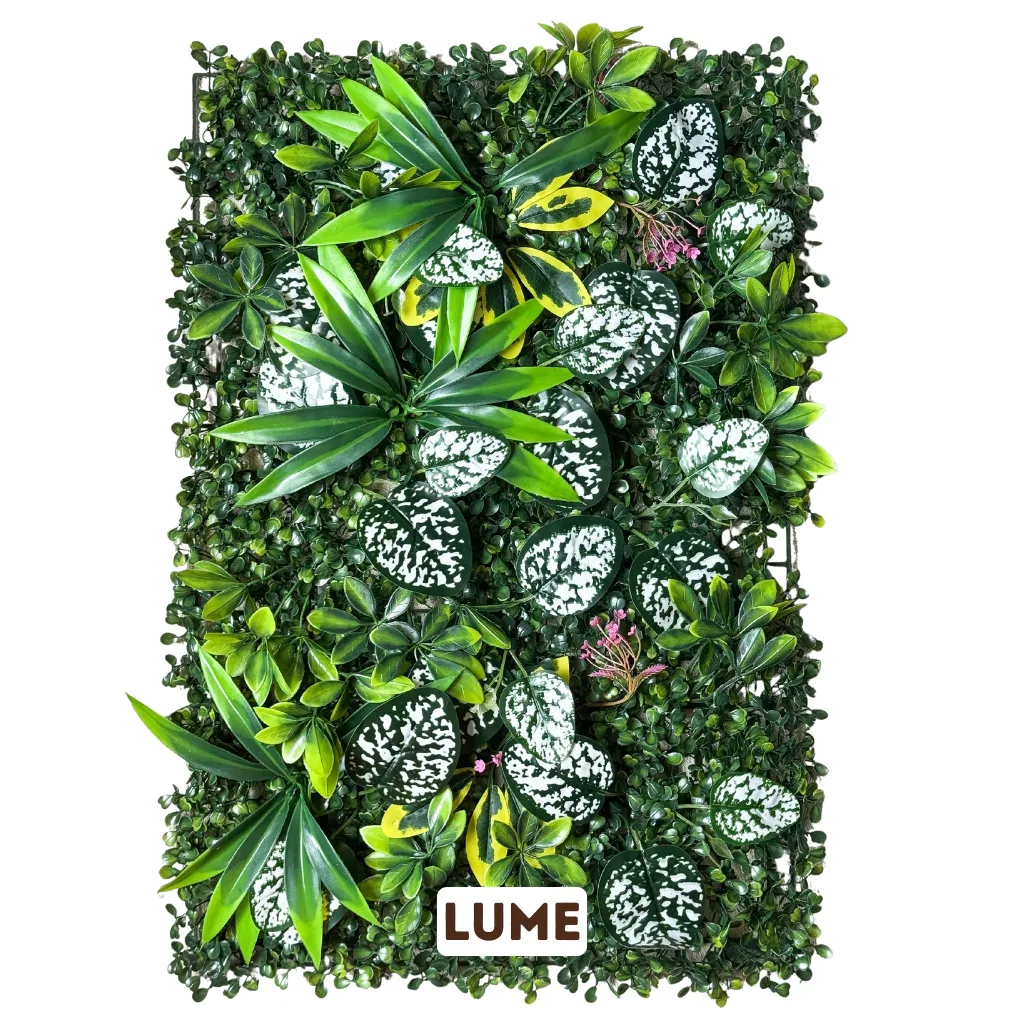 Jardim Artificial Lume Placa 40x60cm - Fábio Junior Decor