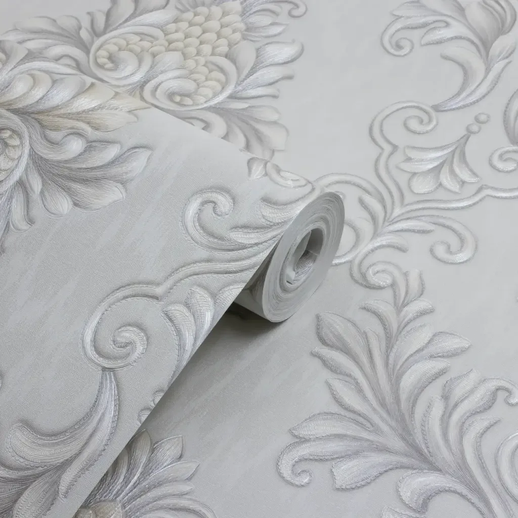 Damask Cinza Biarritz